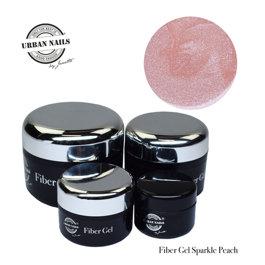 UN Fibergel Sparkle Peach