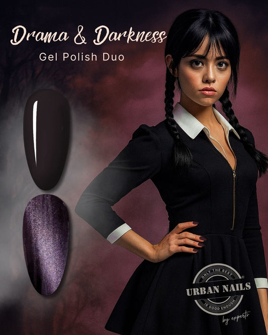 UN Drama &Darkness Gel Polish Duo
