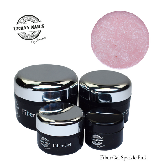 UN Fibergel Sparkle Pink