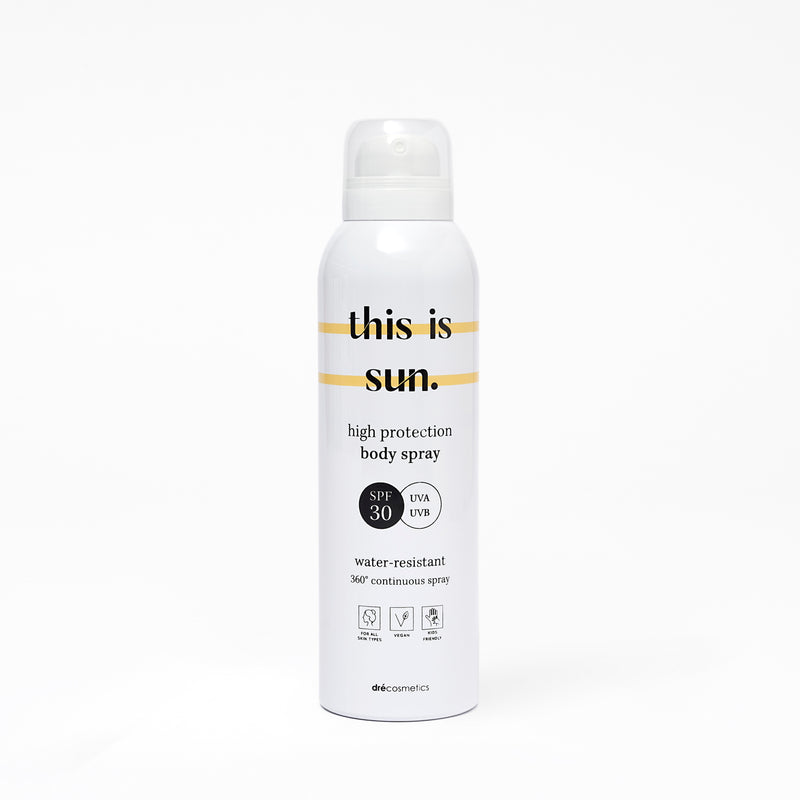 This is sun Bodyspray Factor 30 & 50